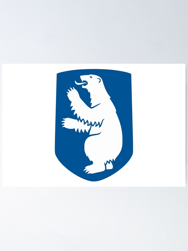 Póster «Escudo de armas de Groenlandia» de mo91 Redbubble