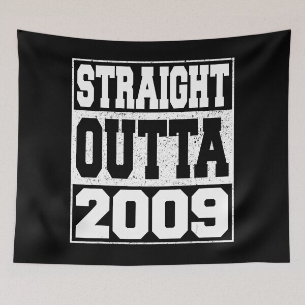 Item preview, Straight Outta 2009 13th Birthday Gifts Boys & Girls Vintage  designed and sold by Anya Byron.