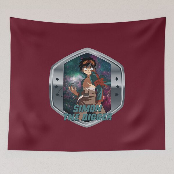 Item preview, Simon the Digger! (on Burgundy) designed and sold by epinkb.