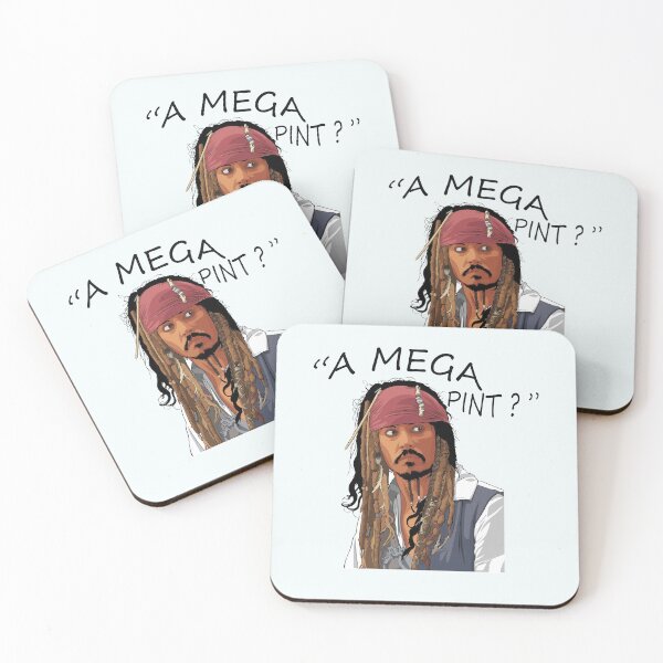 Item preview, Johnny Depp: "A mega pint ?" designed and sold by Sayed1897.