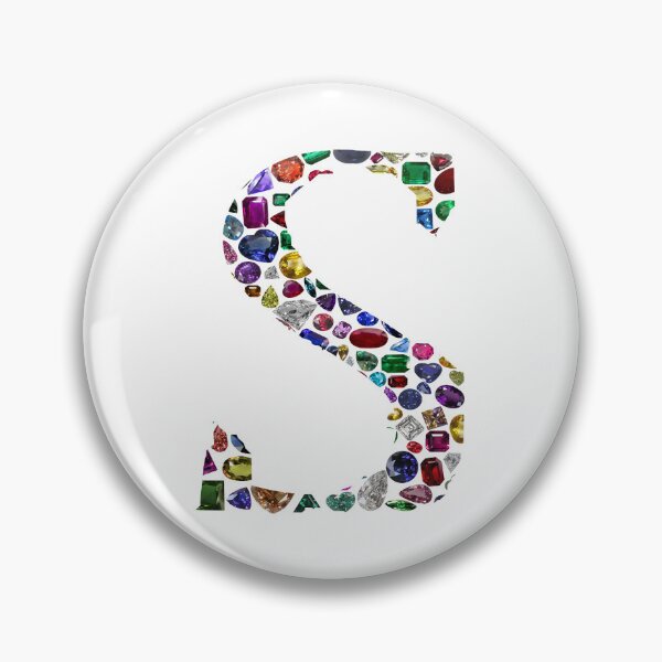 Item preview, Letter S designed and sold by DigitalGemArt.