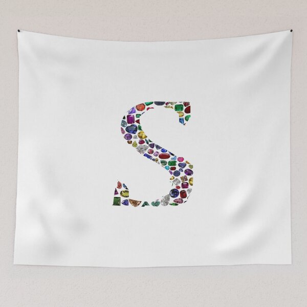 Item preview, Letter S designed and sold by DigitalGemArt.