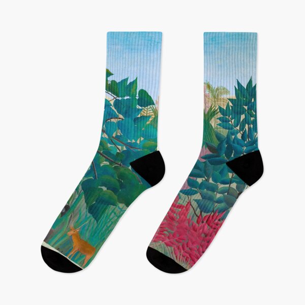 Item preview, Exotic Jungle Tropical Forest with Waterfall designed and sold by VintageArchive.
