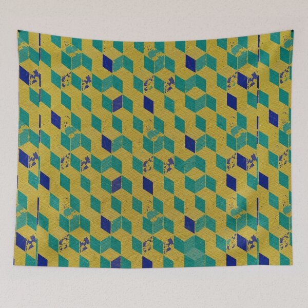 Item preview, art with geometric figures and real paper texture 2 designed and sold by Real-texture.