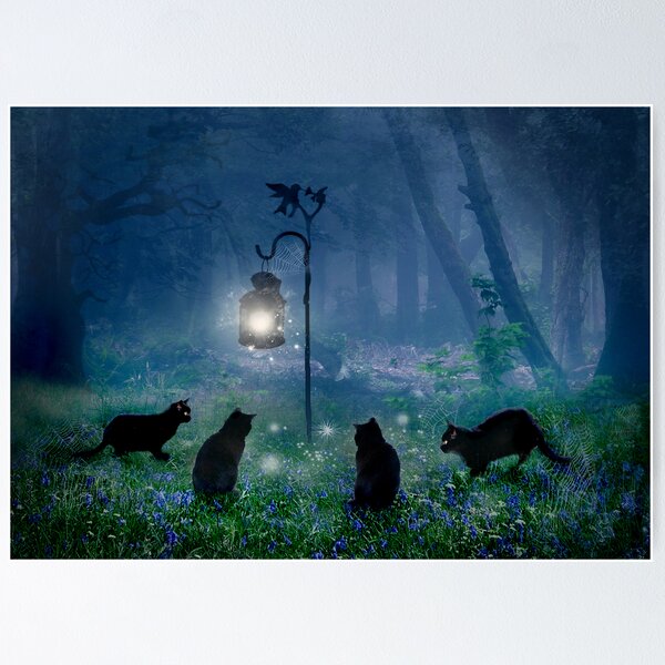 Item preview, The Witches Cats designed and sold by Angie Latham.
