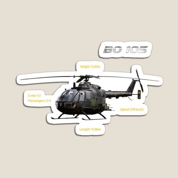 Item preview, Helicopter BO 105 designed and sold by Dirk4171.