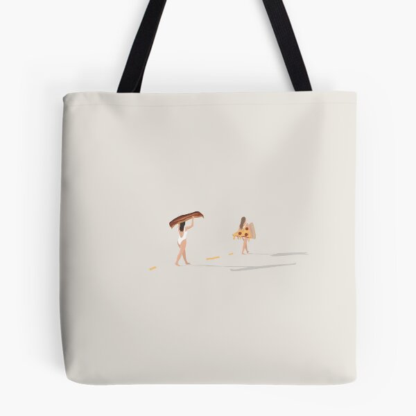 Item preview, hold my food | Funny digital drawing of girls holding food designed and sold by illustratedbye.