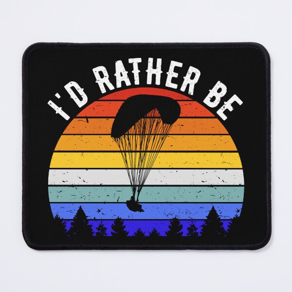 Item preview, I'd Rather Be Paragliding II designed and sold by Lemon Pepper.