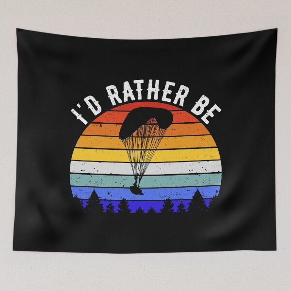 Item preview, I'd Rather Be Paragliding II designed and sold by Lemon Pepper.