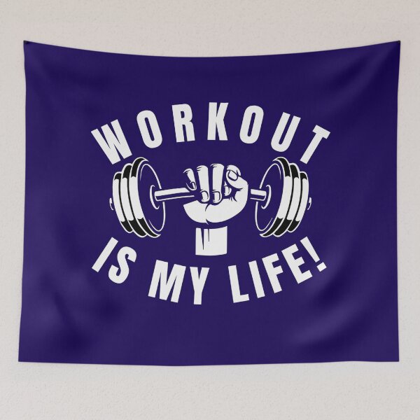 Item preview, Workout is my life designed and sold by SN-DesignShop.