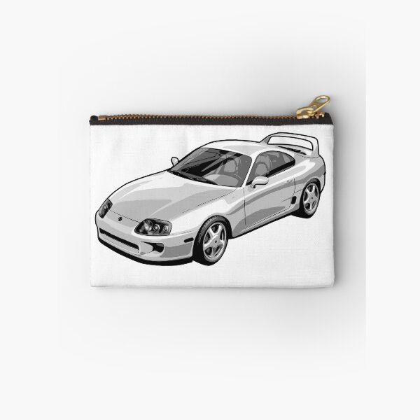 Item preview, Artwork Toyota Supra MK 4 A80 WHITE / SILVER  MK4 2JZ designed and sold by SketchNinja.