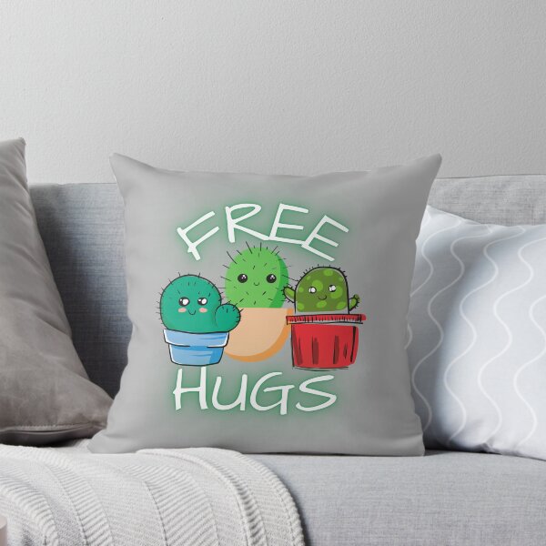Item preview, Free Hugs Cactus  designed and sold by two7designs.