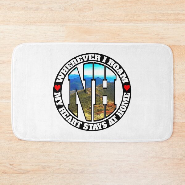 Item preview, Heart Stays Home - New Hampshire designed and sold by DonDota.