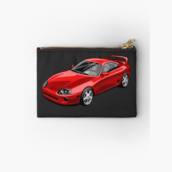 Item preview, Artwork Toyota Supra MK 4 A80 Fire RED  MK4 2JZ designed and sold by SketchNinja.