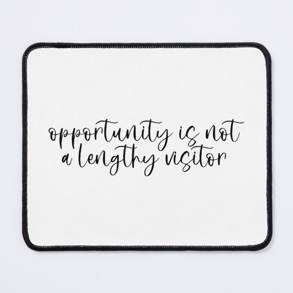 Item preview, Opportunity Woods musical quote designed and sold by taylor-lang.