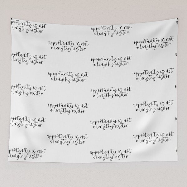 Item preview, Opportunity Woods musical quote designed and sold by taylor-lang.