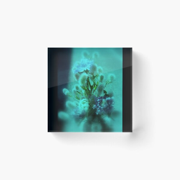 Item preview, wildflower bouquet, aqua tint designed and sold by Dawna Morton.