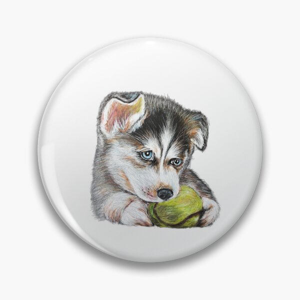 Item preview, Husky puppy designed and sold by JennyShirt.