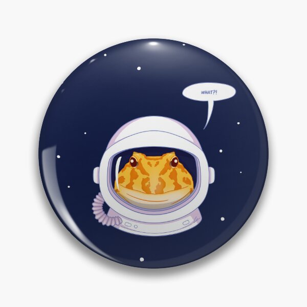 Item preview, Albino Pacman Frog, Space Theme! Astronaut Pacman Frog designed and sold by anacecilia.