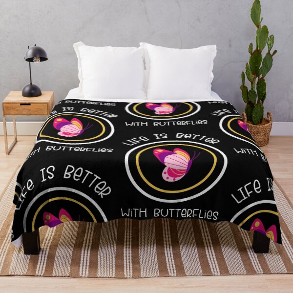 Item preview, Life Is Better With Butterflies, Butterfly Dreams designed and sold by SportyDogShop.