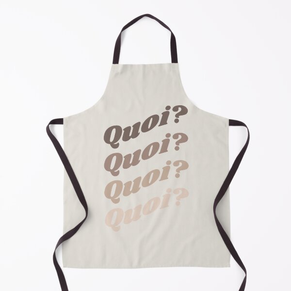 Item preview, Quoi? | beige quote, french Words, minimal art, designed and sold by illustratedbye.