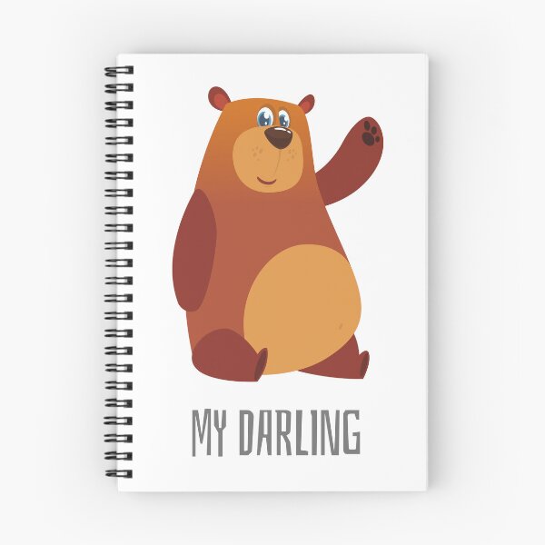 Item preview,  My darling bear funny animal designed and sold by klimov0101.