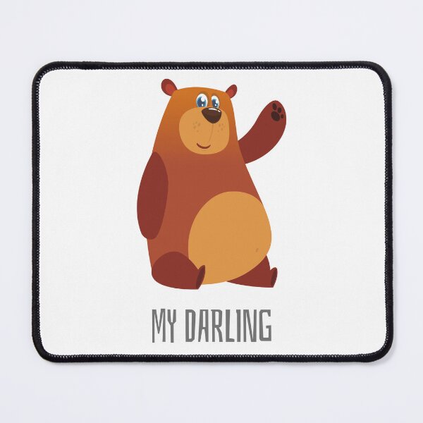 Item preview, My darling bear funny animal designed and sold by klimov0101.