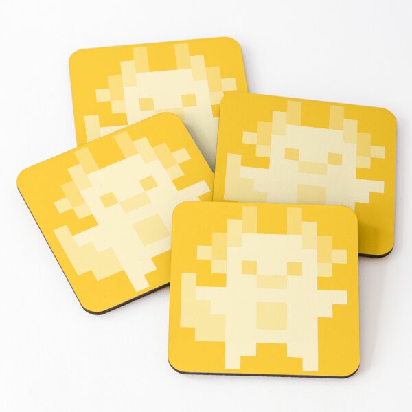 Item preview, Little Yellow Pixel Axolotl designed and sold by rin3d .