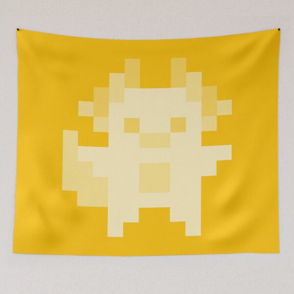 Item preview, Little Yellow Pixel Axolotl designed and sold by rin3d .
