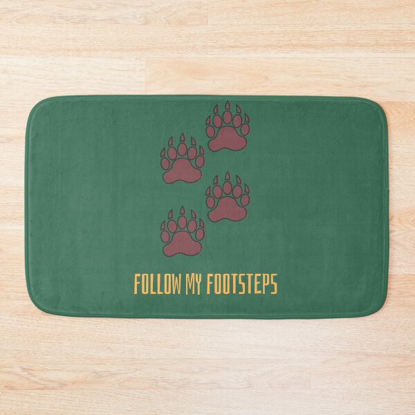 Item preview, Follow in my footsteps every day a bear trail will lead you to your goal designed and sold by klimov0101.