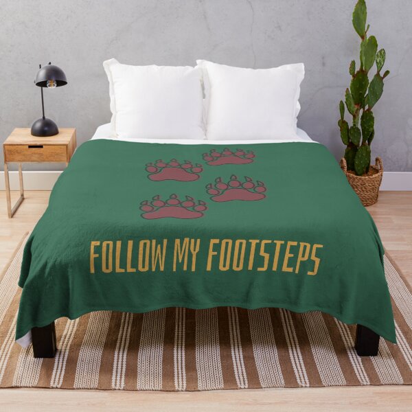 Item preview, Follow in my footsteps every day a bear trail will lead you to your goal designed and sold by klimov0101.