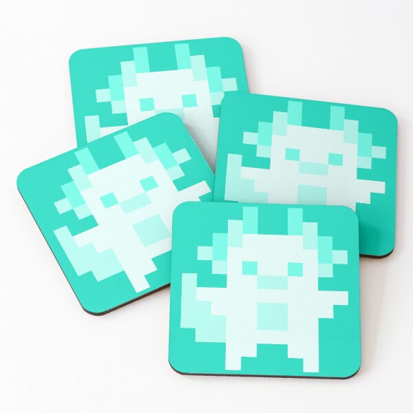 Item preview, Little Cyan Pixel Axolotl designed and sold by rin3d .