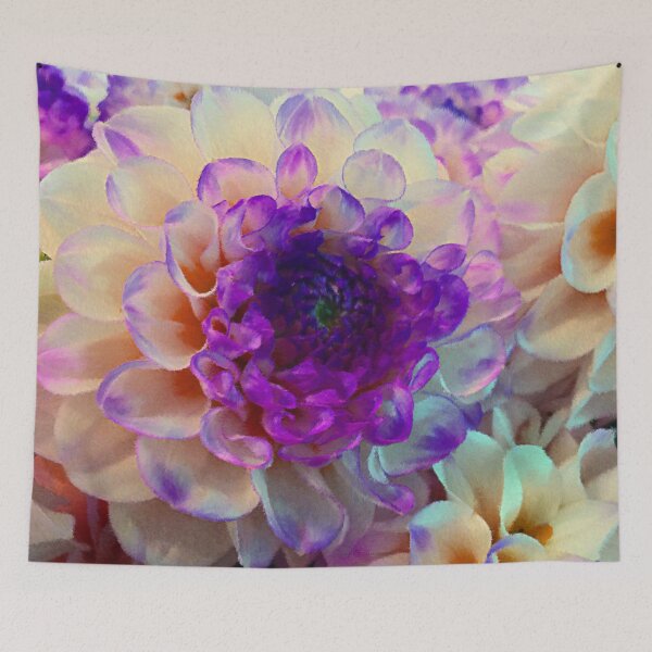 Item preview, Crisantemo Summer Flower Generative Painting designed and sold by Jim Plaxco.