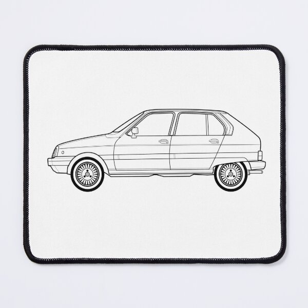 Item preview, Cit roen Visa 2 Outline Drawing designed and sold by RJWautographics.