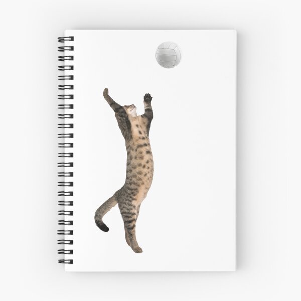 Item preview, Volleyball Cat (Ver. 1) designed and sold by catsNcats.