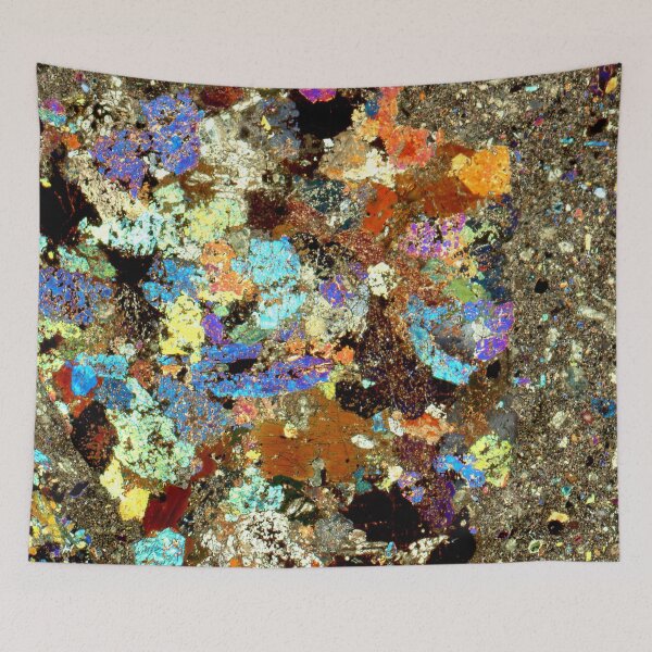 Item preview, Lamprophile Thin Section Print designed and sold by mineralcreation.