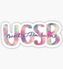 UCSB Geometric Sticker