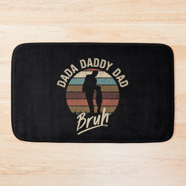 Item preview, Funny DADA DADDY DAD BRUH Vintage Retro Sunset Distressed Father Son Daughter Humor Witty Dad Quote designed and sold by zenturtlemerch.