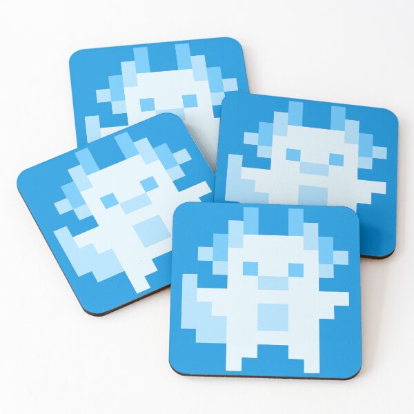 Item preview, Little Blue Pixel Axolotl designed and sold by rin3d .