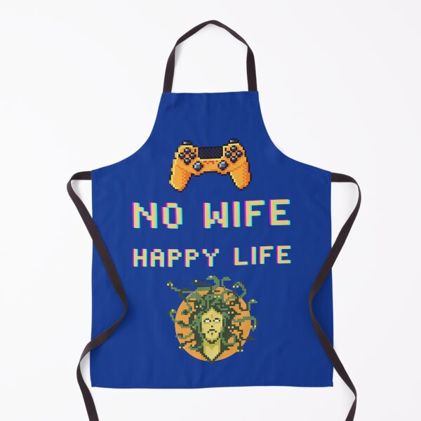 Item preview, NO WIFE HAPPY LIFE designed and sold by ManCardDesigns.