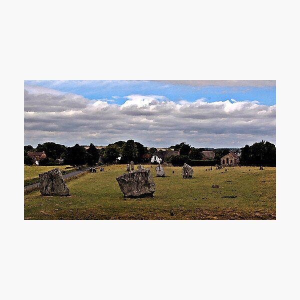 Item preview, Avebury Afternoon D designed and sold by VikingVisual.