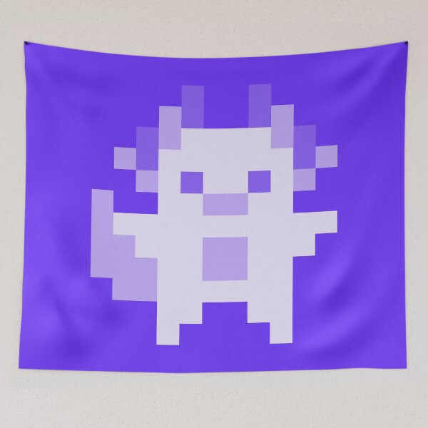 Item preview, Little Purple Pixel Axolotl designed and sold by rin3d .