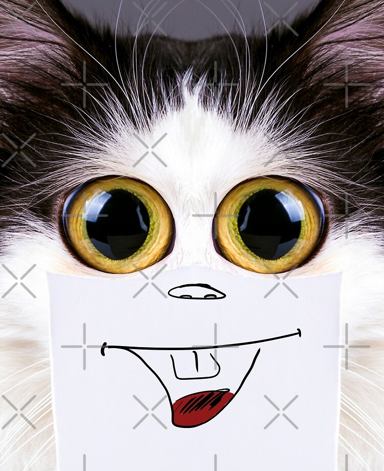 Copy of Cat Pfp , Funy cat Magnet for Sale by GaliaTati