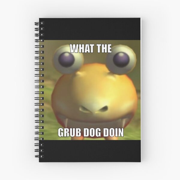 Item preview, WHAT THE GRUB DOG DOING Pikmin 2 Player Battle Memes designed and sold by P22PBM.