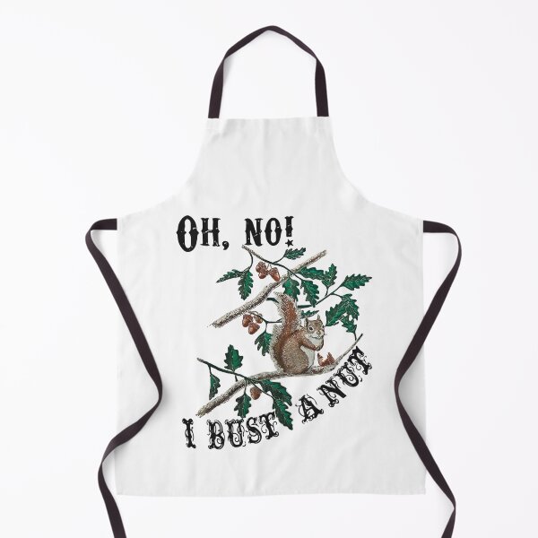 Item preview, Oh No I Bust A Nut Vintage Style Squirrel Joke Shirt designed and sold by J-and-M.