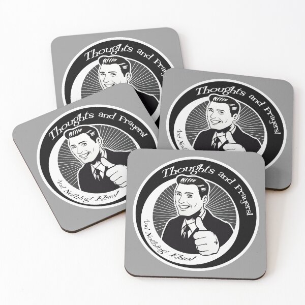 Item preview, Thoughts and Prayers, and nothing else! designed and sold by It's Just Me.