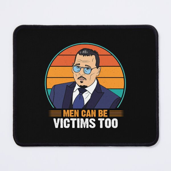 Item preview, Men can Men can be victims too, Justice for Johnny Depp #MenToo Violence has no gender designed and sold by ActiveNerd.