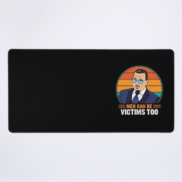 Item preview, Men can Men can be victims too, Justice for Johnny Depp #MenToo Violence has no gender designed and sold by ActiveNerd.