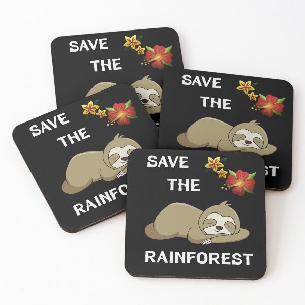Item preview, Save the Rainforest, Protect the Wildlife designed and sold by Sunset Design.