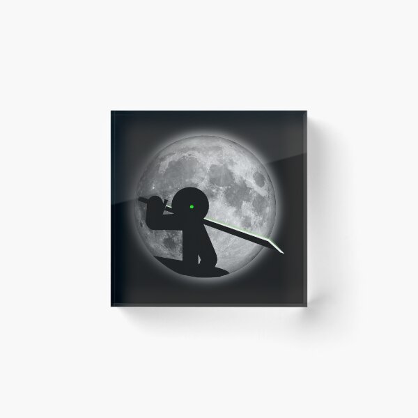 Item preview, swordsman stickman moon designed and sold by Dakdoky.